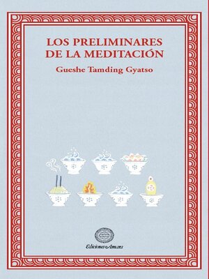 cover image of Los preliminares de la meditacion